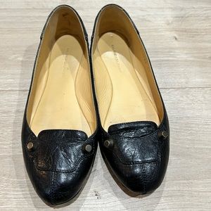 Balenciaga flat 37 black